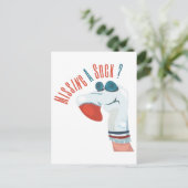 Carte Postale Un Choc Manquant ? (Debout devant)