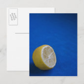 Carte Postale Un citron méditerranéen (Devant / Derrière)