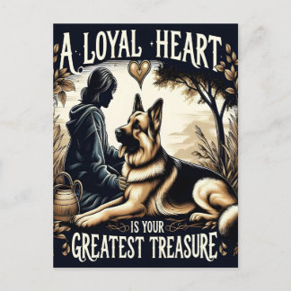 Carte Postale Un Coeur Loyal, Grand Trésor