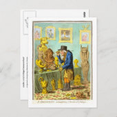 Carte Postale Un Cognocenti envisageant (Devant / Derrière)