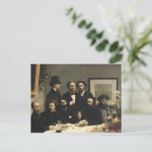 Carte Postale Un coin de la table, 1872 (Debout devant)