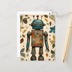 Carte Postale Un collage de robots