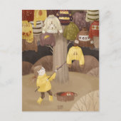 Carte Postale Un collectionneur de chandails douillets par Alexa (Devant)