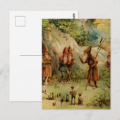 Carte Postale « Un Conseil de Gnomes » par E S Hardy (Devant / Derrière)