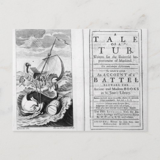 Carte Postale 'Un conte de bain' (Devant)