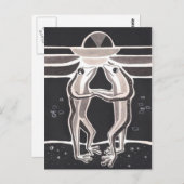 Carte Postale Un conte de grenouilles (Devant / Derrière)