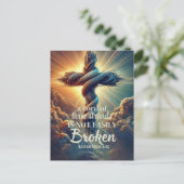 Carte Postale "Un cordon de trois brins" Ecclesiastes 4:12 (Debout devant)