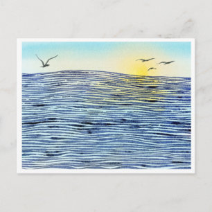 Carte Postale Un coucher de soleil apaisant
