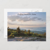 Carte Postale Un coucher du soleil de Cadillac (Devant / Derrière)