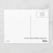 Carte Postale Un coucher du soleil de Cadillac (Dos)