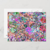 Carte Postale Un coup d'Abstrait (Devant / Derrière)