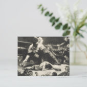 Carte Postale Un coup d'arrêt - George Bellows - 1921 (Debout devant)