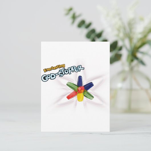 Carte Postale Un coupe-feu durable (Debout devant)