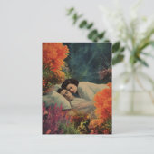 Carte Postale Un Couple Dans Un Hôtel Sous-Mer Chambre Surreal (Debout devant)