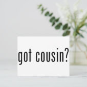 Carte Postale un cousin ? (Debout devant)