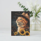 Carte Postale Un Cowboy Kitty (Debout devant)