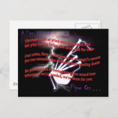 Carte Postale Un Credo de Piper (foudre) (Devant / Derrière)