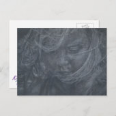 Carte Postale Un crépuscule sur la plage (Devant / Derrière)