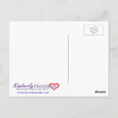 Carte Postale Un crépuscule sur la plage (Dos)