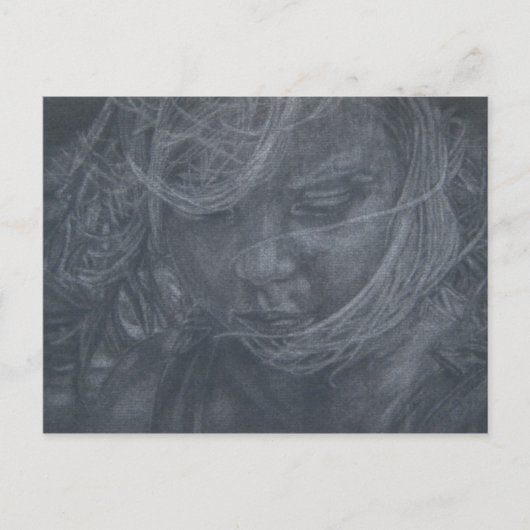 Carte Postale Un crépuscule sur la plage (Devant)