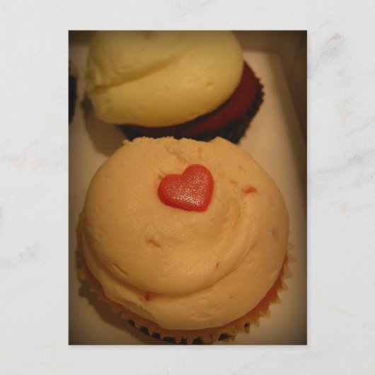 Carte Postale Un Cupcake pour votre Cupcake (Devant)