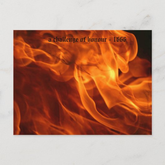 Carte Postale un défi d'honneur - 1666 (Devant)