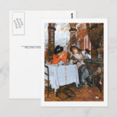 Carte Postale Un déjeuner romantique (Devant / Derrière)