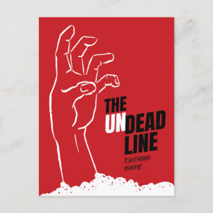 Carte Postale Un délai - poster de film d'horreur Vintage