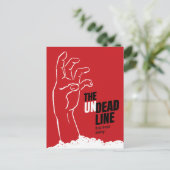 Carte Postale Un délai - poster de film d'horreur Vintage (Debout devant)