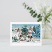 Carte Postale Un délicieux Yuletide (Debout devant)