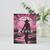 Carte Postale Un dernier rodéo avant le mariage (Debout devant)