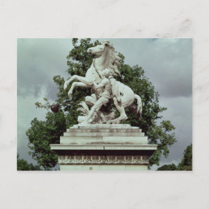 Carte Postale Un des deux "Marly Horses", 1739-45