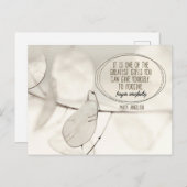 Carte Postale Un des plus grands cadeaux (Devant / Derrière)