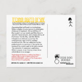 Carte Postale Un désir technologique (Dos)