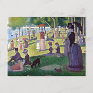 Carte Postale Un dimanche après-midi à La Grande Jatte par Seura