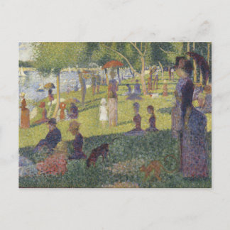 Carte Postale Un Dimanche Après-Midi Île La Grande Jatte Seurat