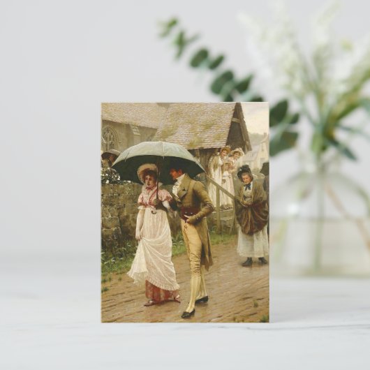 Carte Postale Un dimanche matin humide (Debout devant)