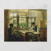 Carte Postale Un dimanche paisible, 1876 (Devant)