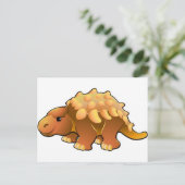 Carte Postale Un dinosaure mignon et amical (Debout devant)
