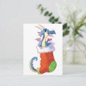 Carte Postale Un dragon dans ma réserve (Debout devant)