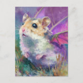 Carte Postale Un dragon de Hamster (Devant)