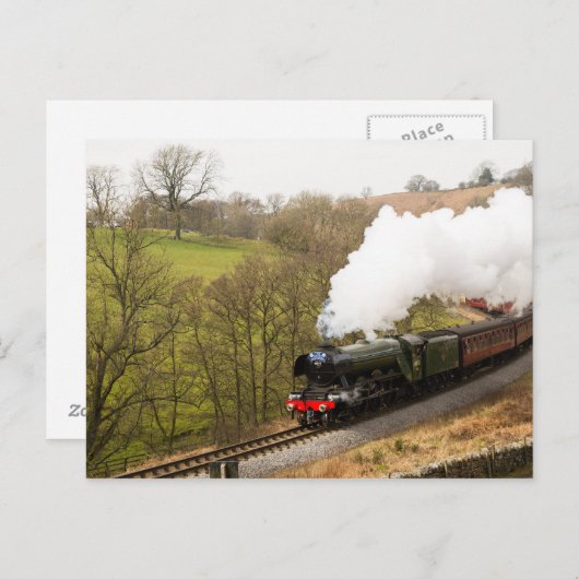 Carte Postale Un Écossais volant à Goathland (Devant / Derrière)