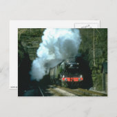 Carte Postale Un Écossais volant pris entre tunnels à Barons W (Devant / Derrière)