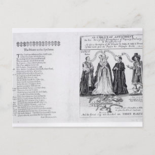 Carte Postale Un emblème de l'Antichrist