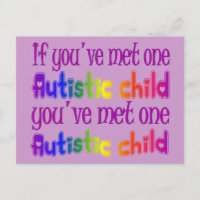 Un enfant autiste