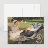 Carte Postale Un enfant avec des gouvernements - Edgar Degas - c (Devant / Derrière)