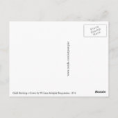 Carte Postale Un enfant brave une couronne par W.A. Bouguereau (Dos)