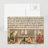 Carte Postale Un enseignant scolaire (Devant / Derrière)