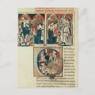 Carte Postale Un érudit juif présentant