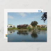 Carte Postale Un esprit paisible et une vie merveilleuse... (Devant / Derrière)